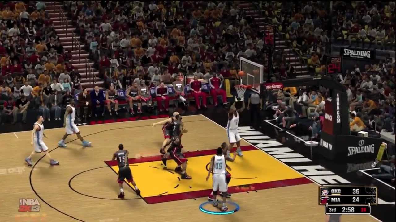 NBA 2K13 Presents: Oklahoma City Thunder (OKC) v. Miami Heat (MIA) [no commentary]