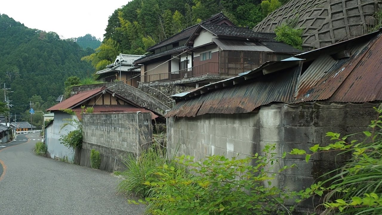 大阪の秘境？河内長野市石見川に行った【田舎散歩・集落の風景】Ishimigawa, Kawachinagano City, Osaka,  Japanese Village