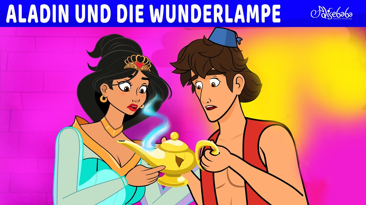 Aladin und die Wunderlampe ✨🧞‍♂️ | Märchen für Kinder | Gute Nacht Geschichte