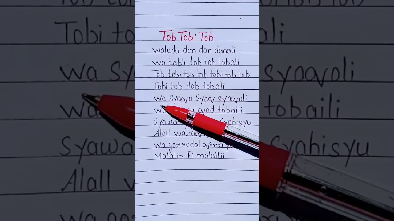Tob Tobi Tob Lyrics #viral #ytshort
