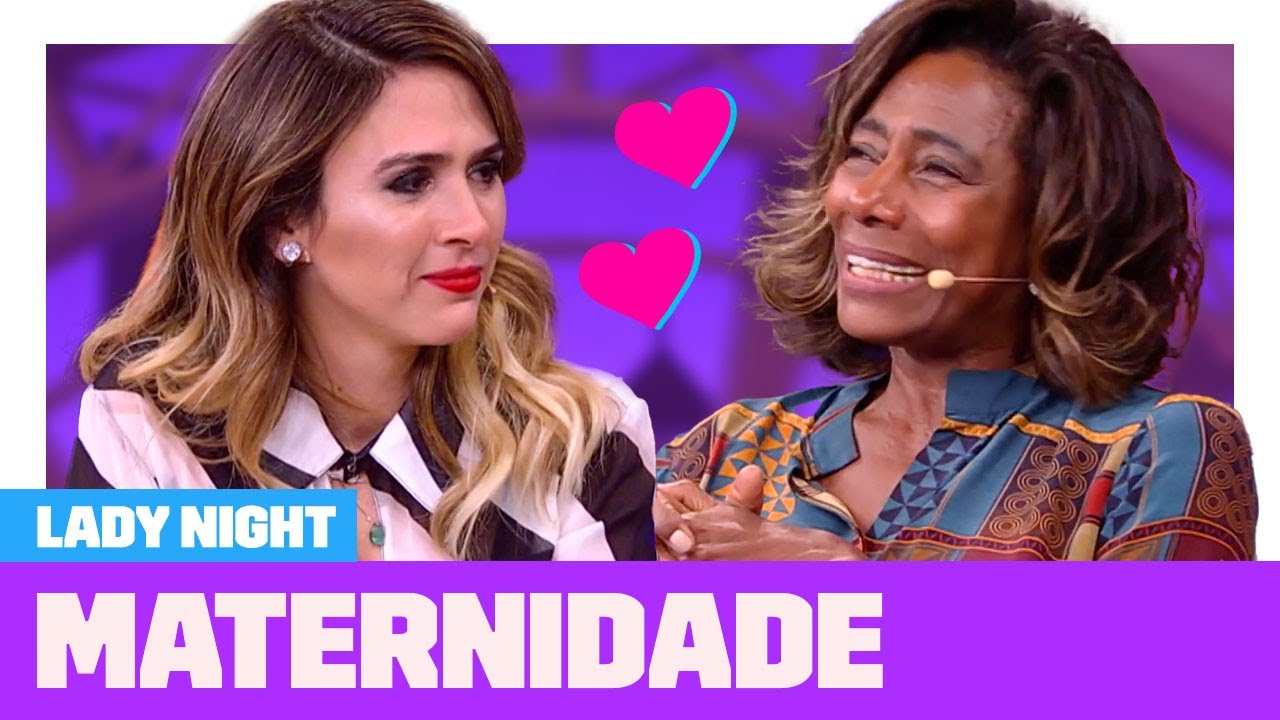 DESTINO! Glória Maria relembrou como reconheceu suas filhas na Bahia | Lady Night | Humor Multishow