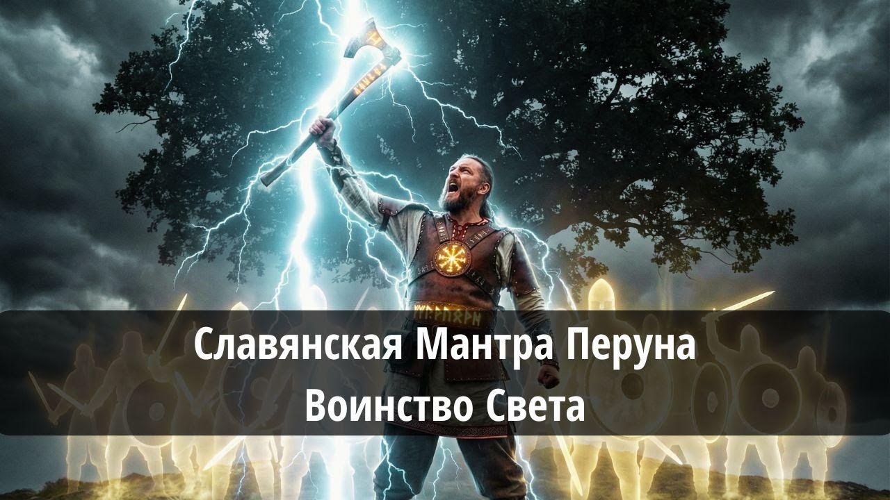 ⚡ Славянская Мантра Перуна &mdash; Воинство Света