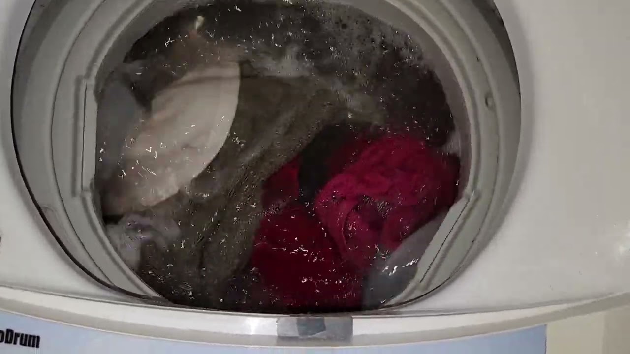 LG TurboDrum 6.5kg - Full Towels Load on Fuzzy Cycle