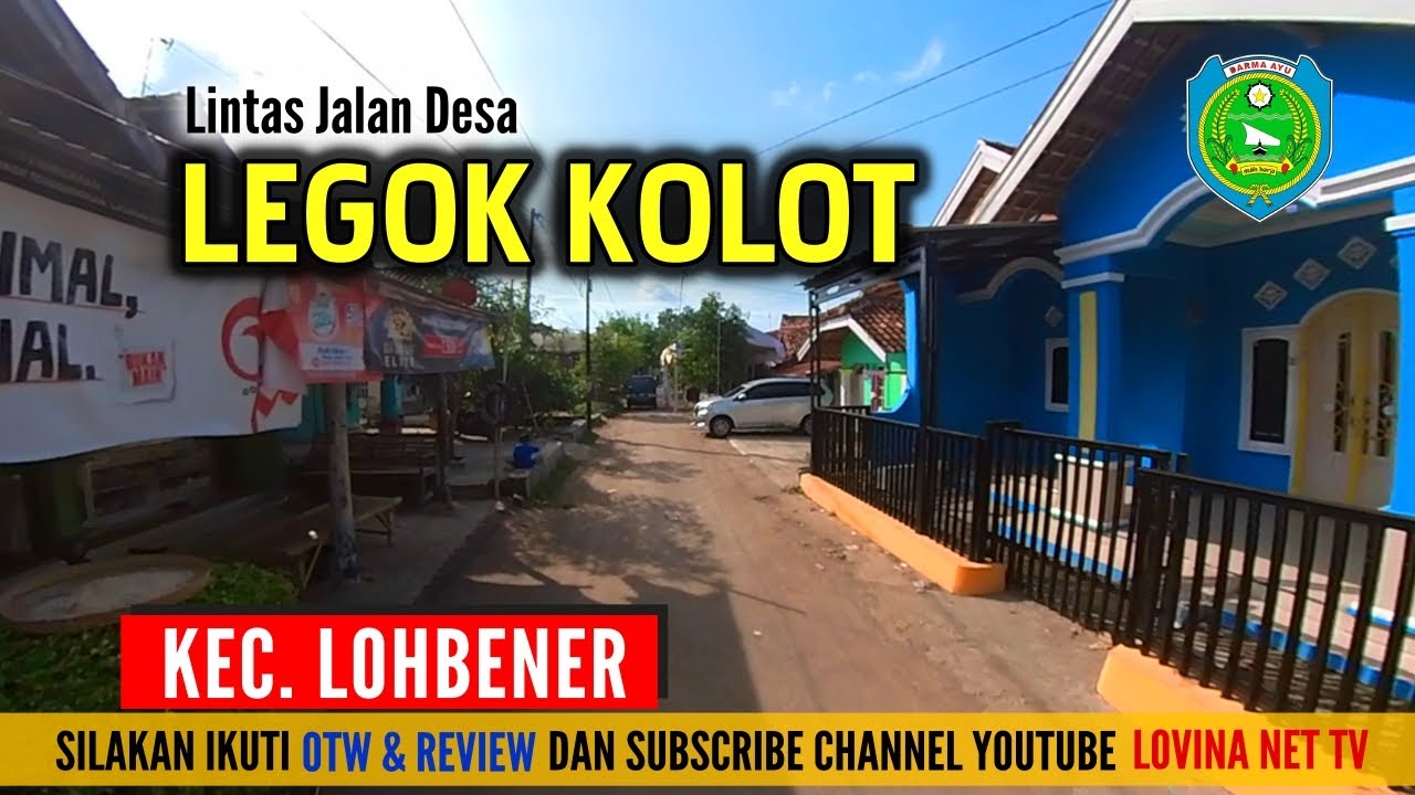 OTW : Suasana Desa Legok blok Kolot Lohbener Indramayu