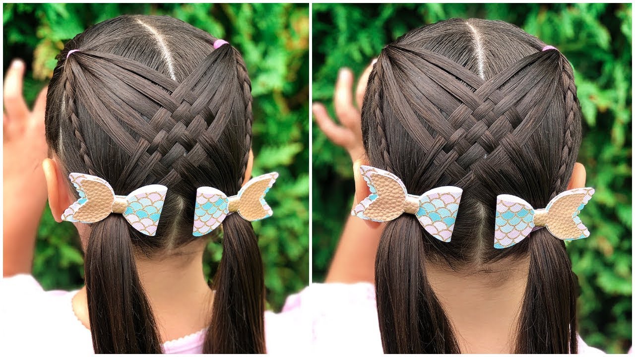 Peinado para niñas FACIL Y BONITO |Peinados faciles para el regreso a clases