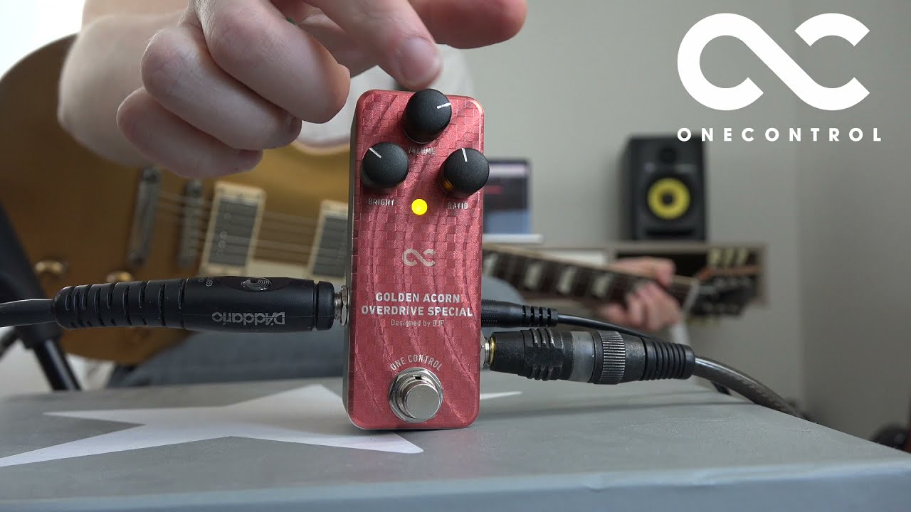 One Control Golden Acorn Overdrive - Demo by Erik Holmbom
