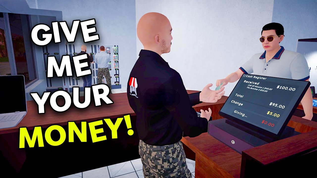 Console Shop Simulator - I Can't Make Any Money!