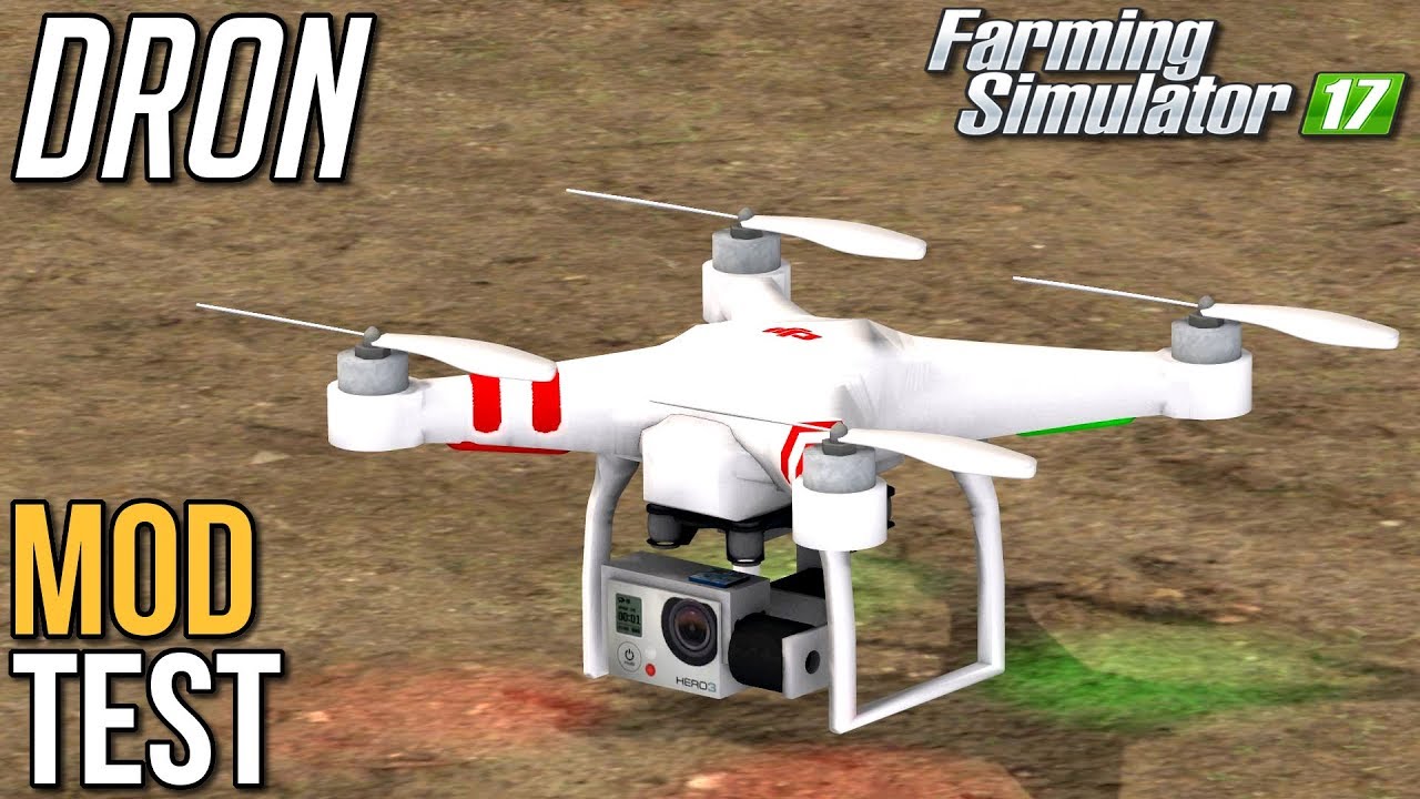 Dron [MOD TEST] - Farming Simulator 17 | (75k subów special)