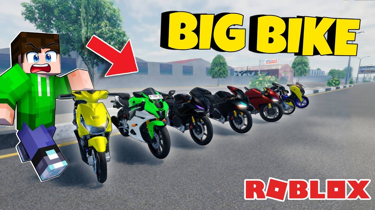 MEET UP ng mga BIG BIKE sa KALSADA sakay ng PARANG NINJA BIG BIKE sa DRAG DRIVE SIMULATOR sa ROBLOX