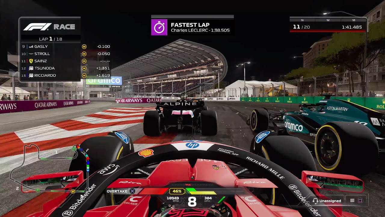 F1 24 | Round 22 | Las Vegas | Ferrari SF-24 | Sainz