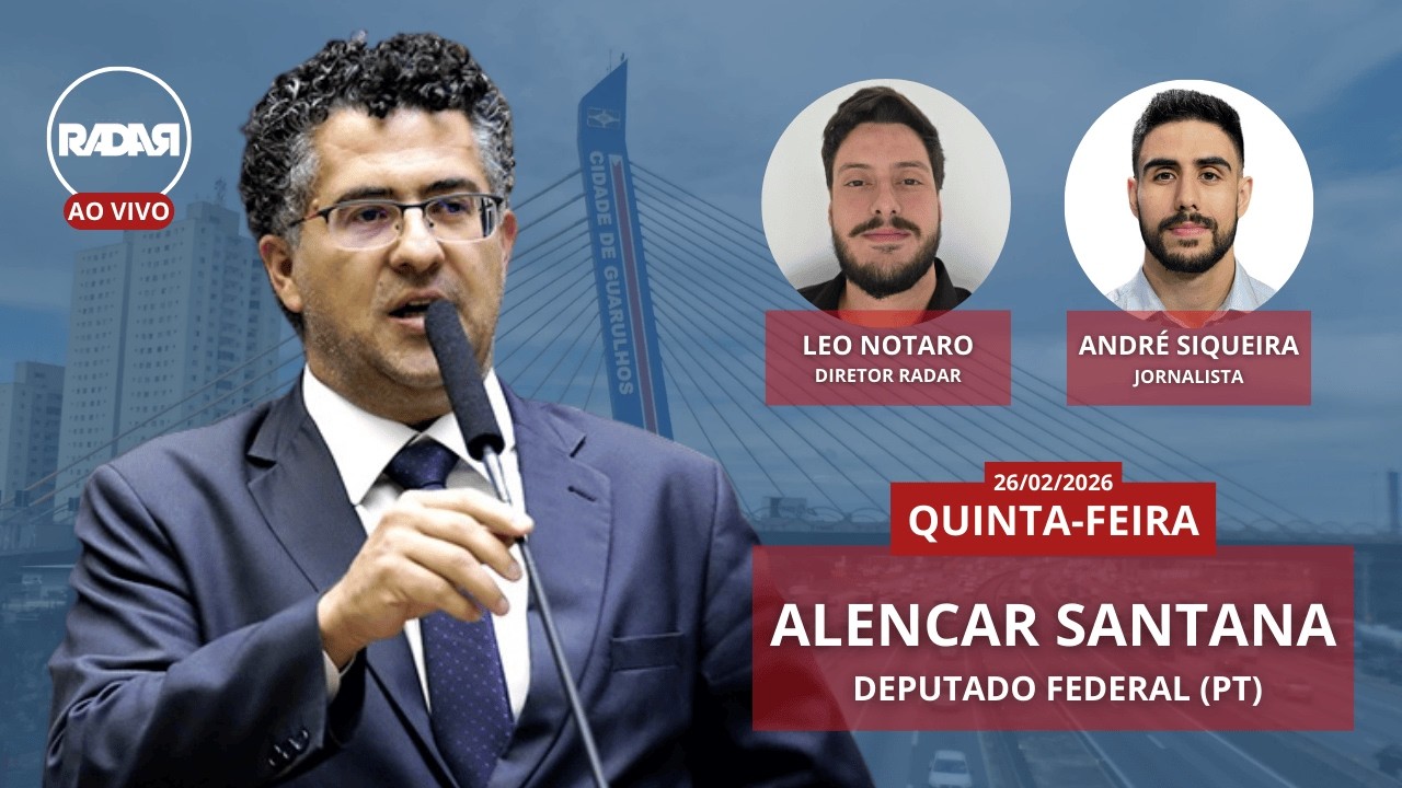 🔴 Radar de Notícias entrevista o deputado federal Alencar Santana | 26-02-2026