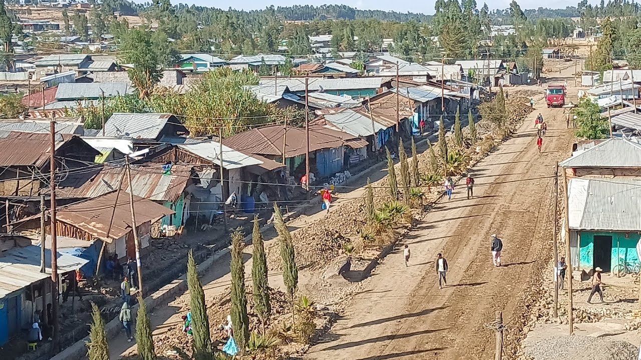 በግራቢቲ መስመር እየተሰራ ያለው አስፍልት ጃማ ደጎሎ በስራ ላይ 2017ዓ.ም