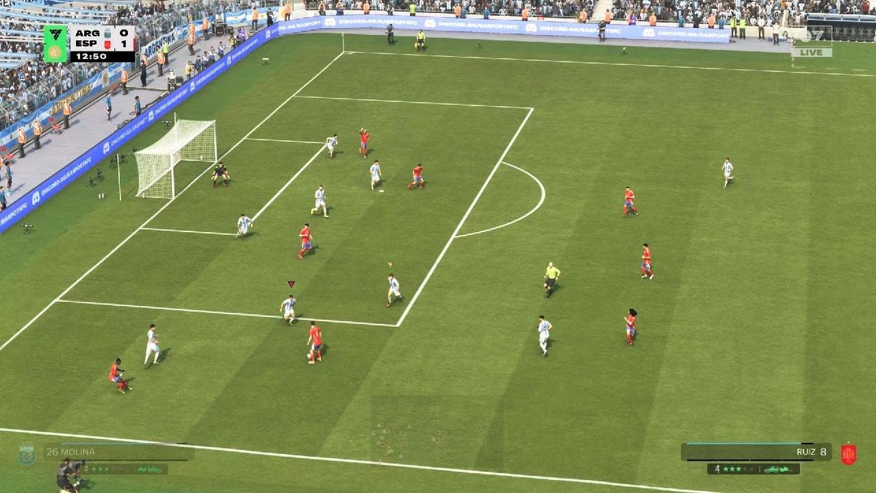 FC 26 Argentina vs España Gameplay