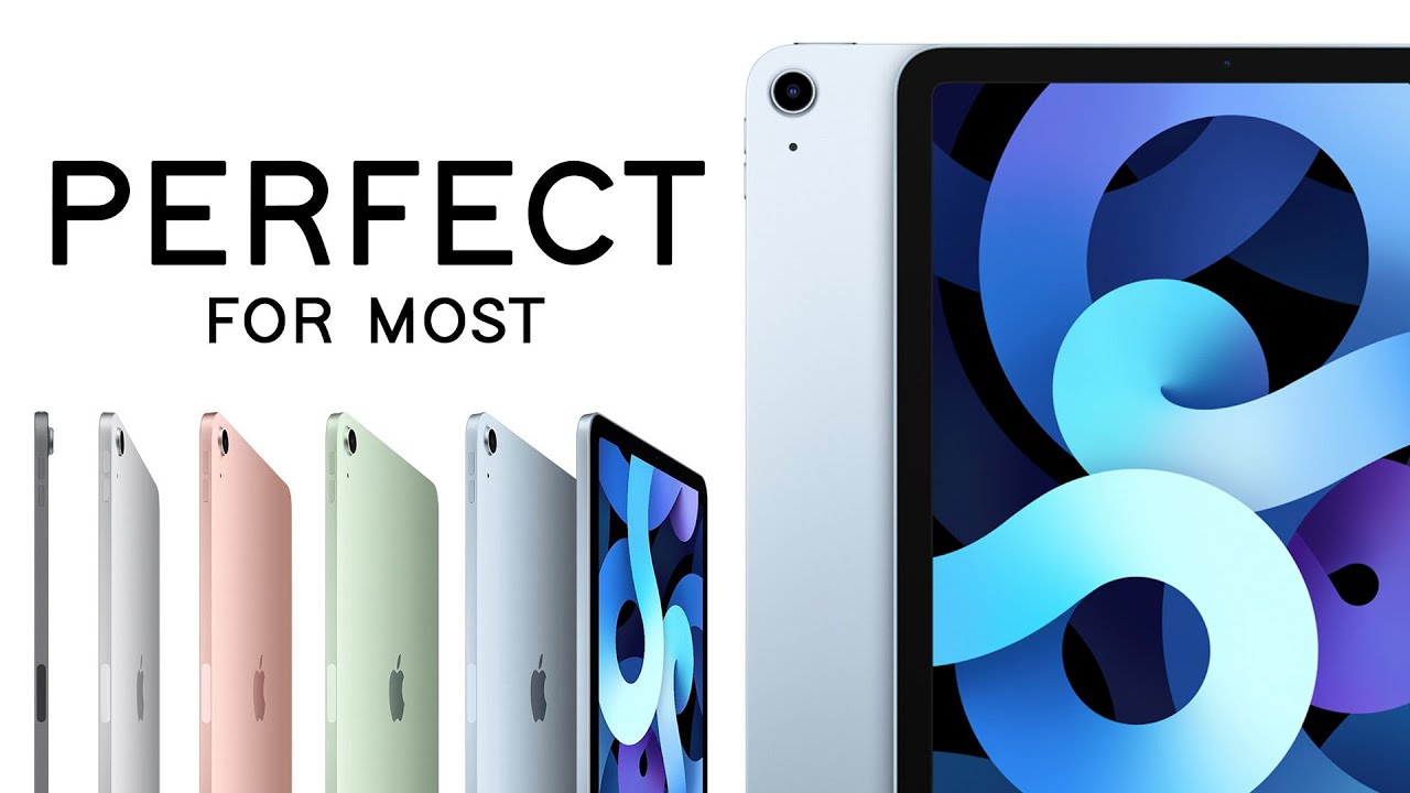iPad Air 4 - The PERFECT iPad for MOST people! (You really DON'T NEED an iPad Pro!)