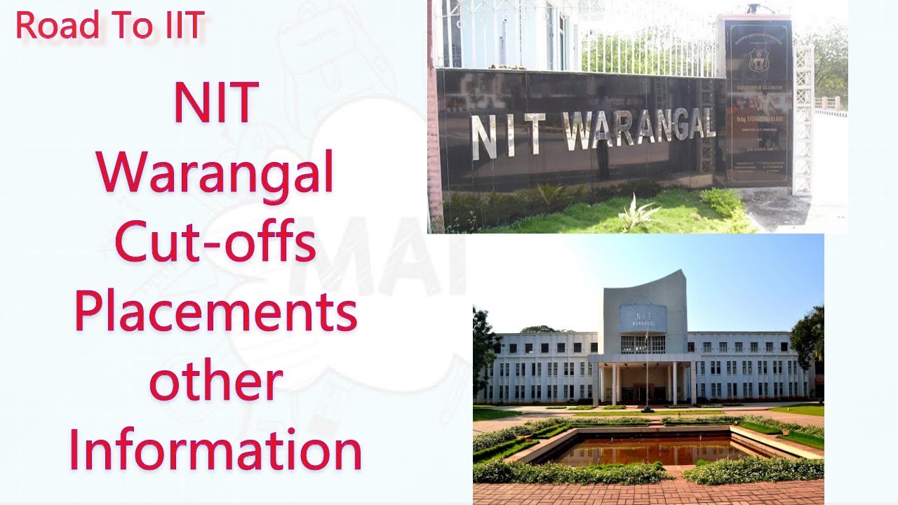 NIT Warangal Cutoffs, Seat matrix, Placements and B.Tech Branches..| Eng. Admission | Road To IIT