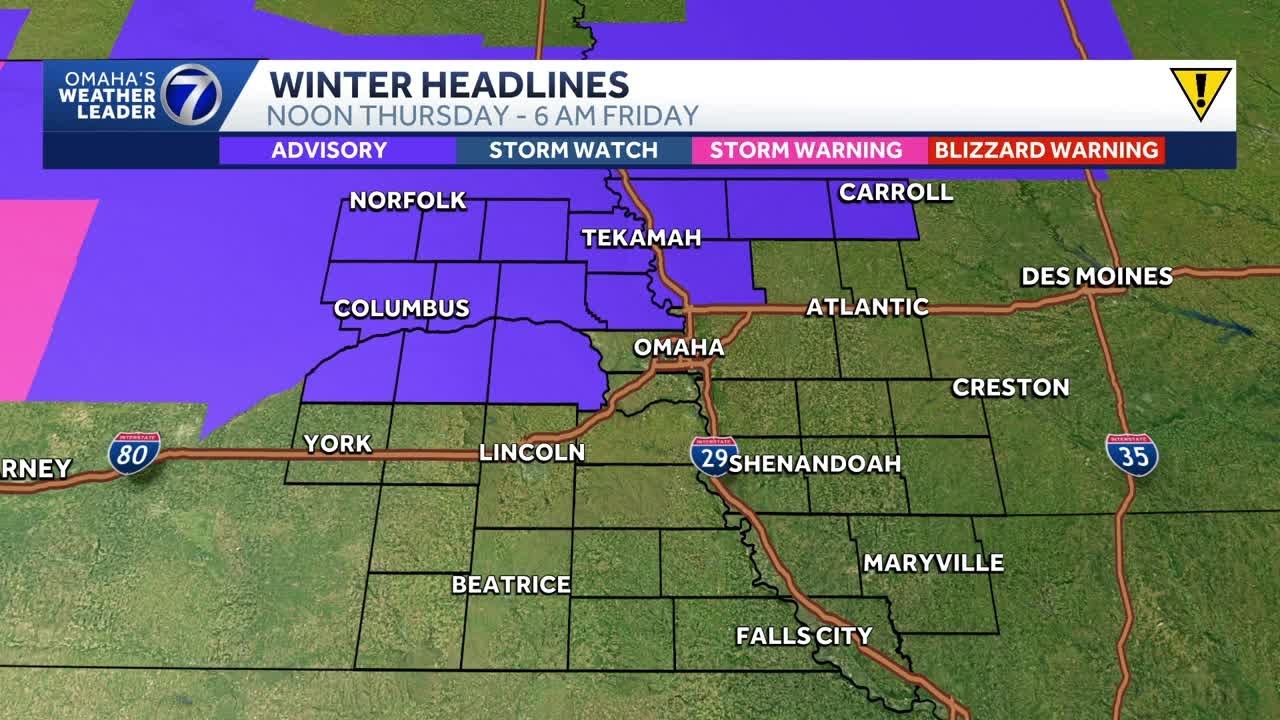 Omaha snow preps: City prepares streets for forecasted snow