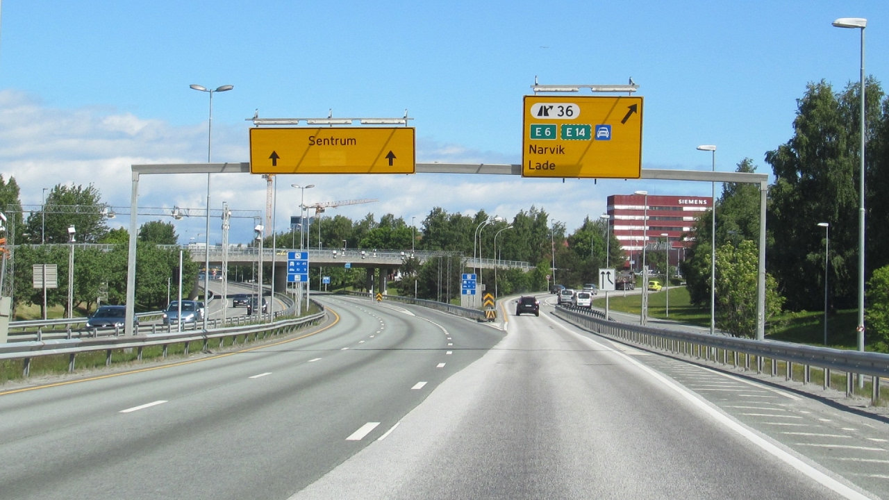 Norway: E6 through Trondheim