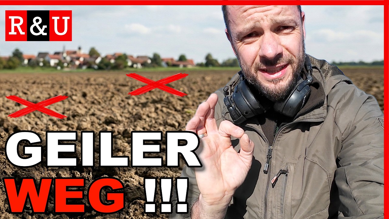 Sondeln zwischen zwei Ortschaften: Voller Überraschungen!! R&U141 sondeln metaldetecting lechsonde