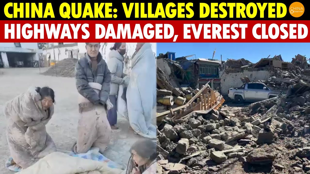 Massive Earthquake Strikes Tibet! Without It, Their Poverty Was Unseen; Ruins Everywhere
