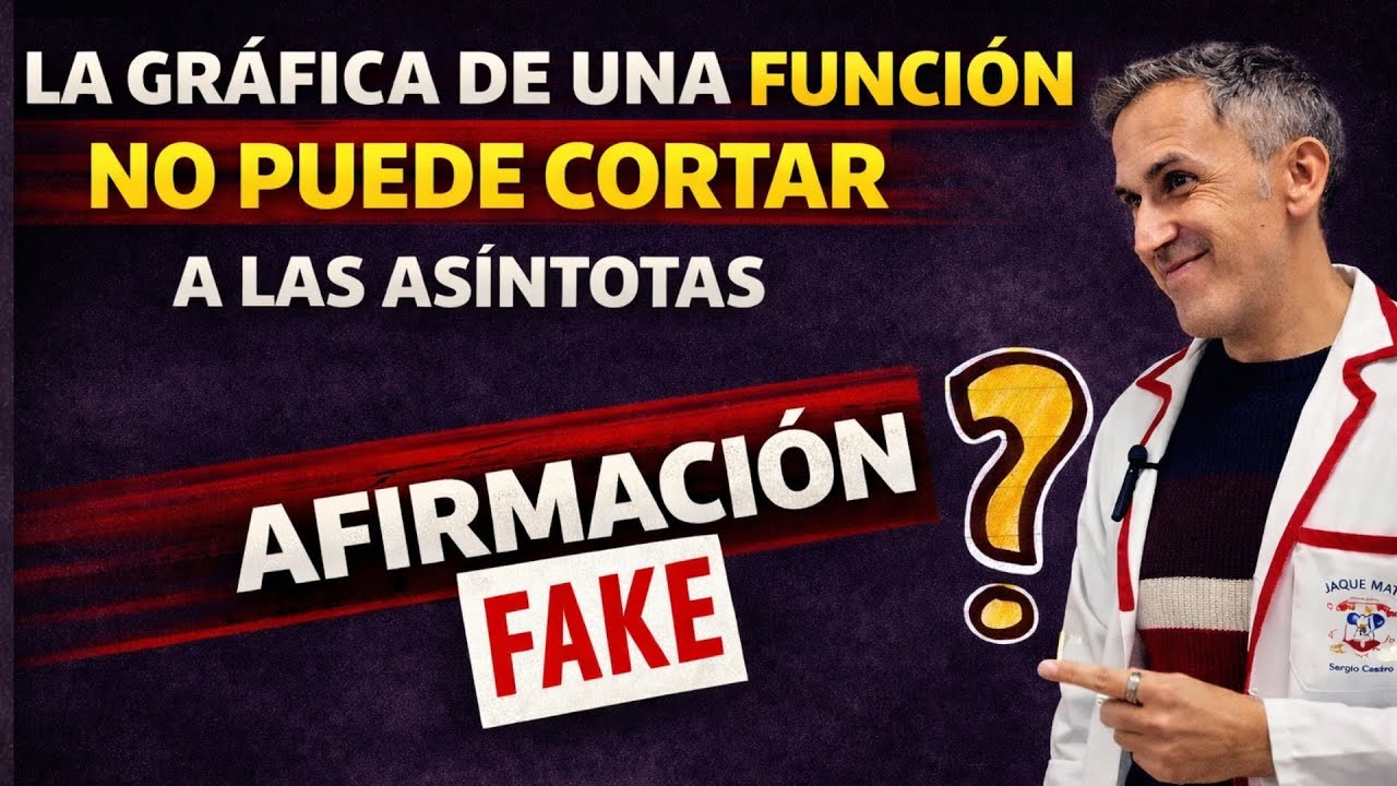 ¿Las funciones pueden cortar sus asíntotas? Demostración con ejemplos