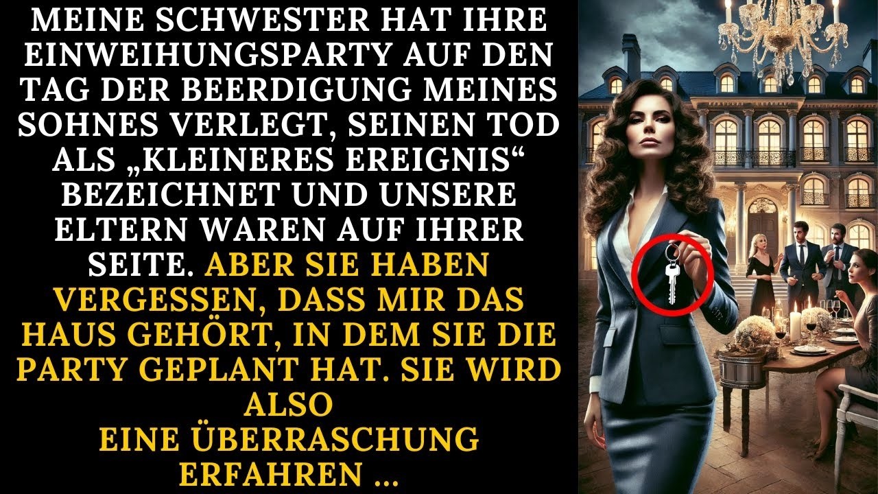 Meine Schwester nannte den Tod meines Sohnes ‚unbedeutend‘ und feierte ihre Einweihung am selben Tag