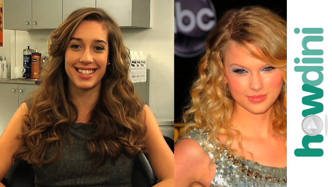 How To Curl Your Hair With a Curling Iron - Taylor Swift Look Tutorial