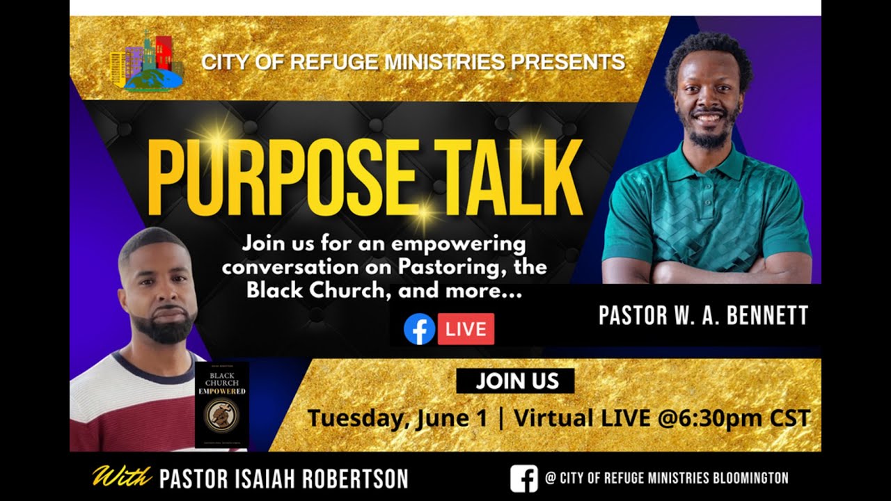 Purpose Talk with Isaiah Robertson