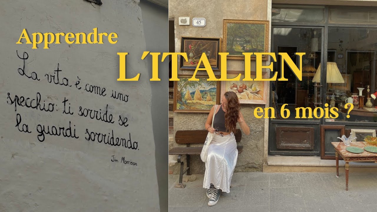Apprendre l'italien en 6 mois ? episode 3