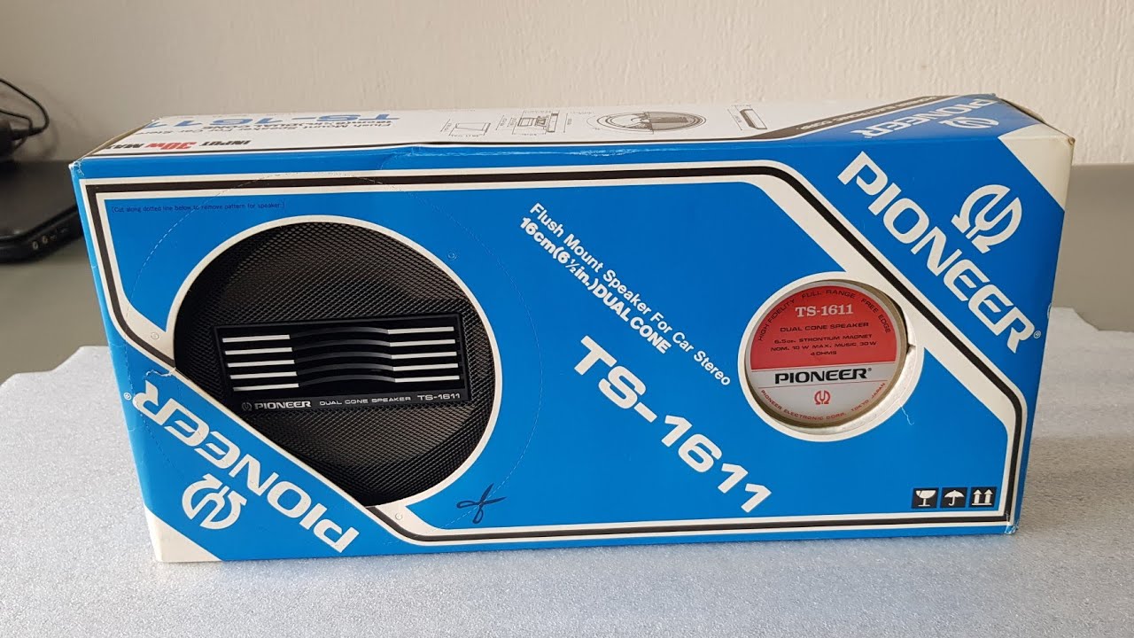PİONEER  TS-1611 eski seri Nostalji vintage JAPAN