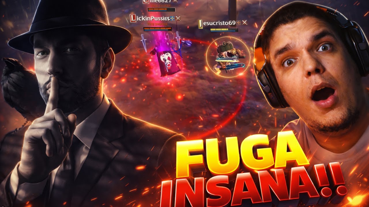 COMO O COLETOR END GAME 100/100 FOGE DE GANK! ! | REACT @Jesucristo69x | Albion Online