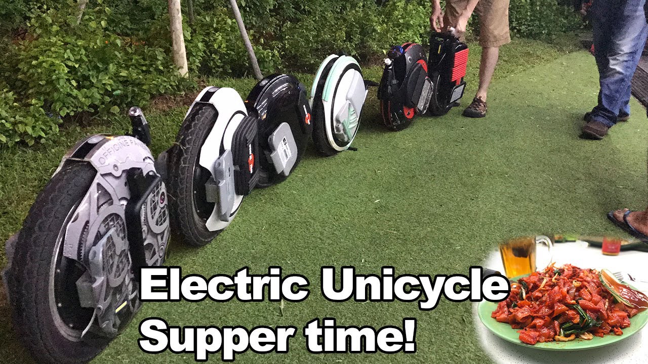 Electric Unicycle - Supper Time!