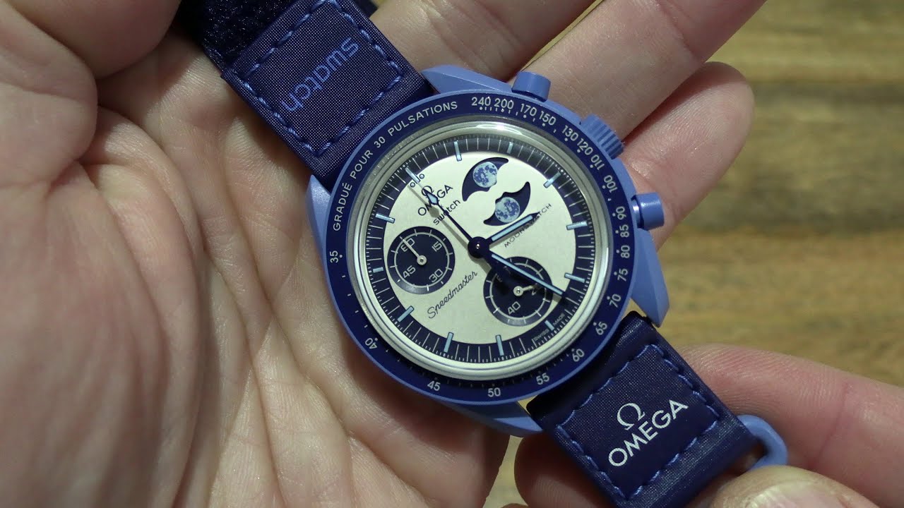 Swatch BIOCERAMIC MOONSWATCH MISSION TO THE SUPER BLUE MOONPHASE