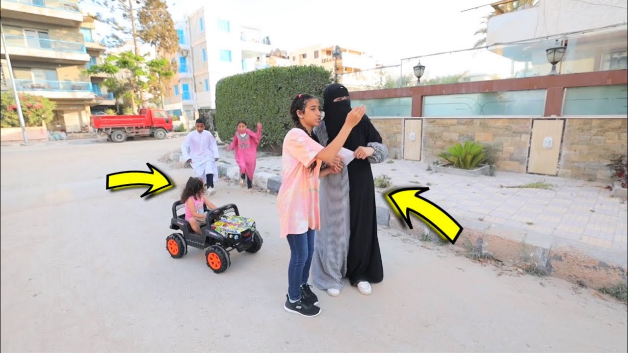 منقبة تخطفف بيبي رضيع - شوف حصل اية !!