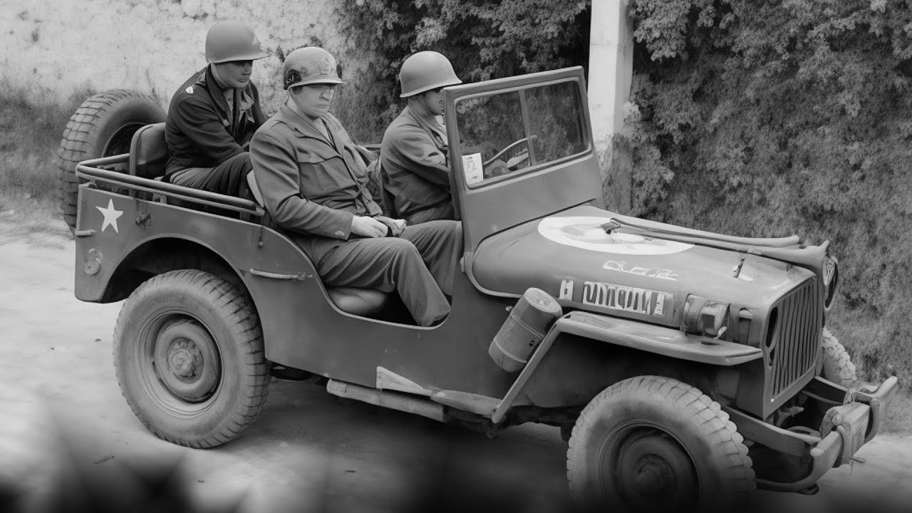 The Jeep Torn Apart by Gunfire — Still Delivered the Maps to the Right Hands in the Normandy Bocage