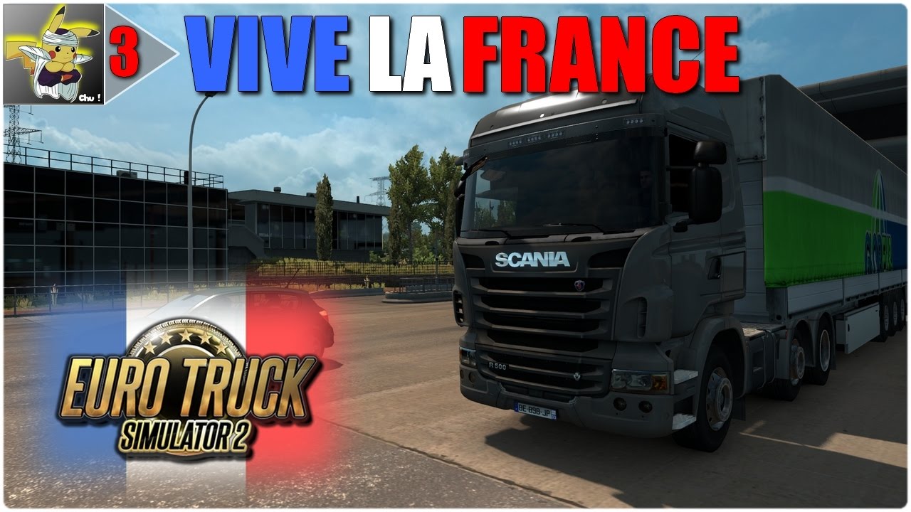 EURO TRUCK SIMULATOR 2 | DLC Vive la France #3 - Montpellier - St Alban (Centrale Nucléaire)
