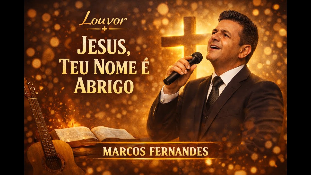 LOUVOR - JESUS, TEU  NOME É ABRIGO - HINO GOSPEL MARCOS ANTONIO