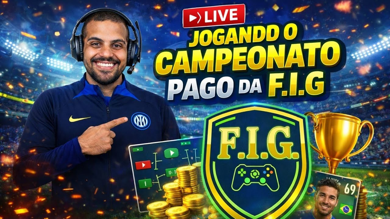 🔴 AO VIVO - JOGANDO EFOOTBALL 2026 -CAMPEONATO Pago E +