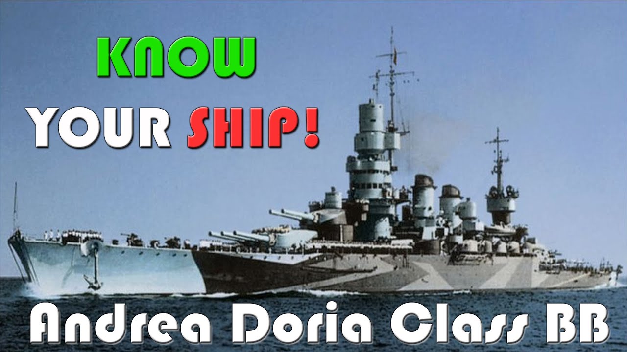 World of Warships - Know Your Ship #34 - Andrea Doria Class Battleship