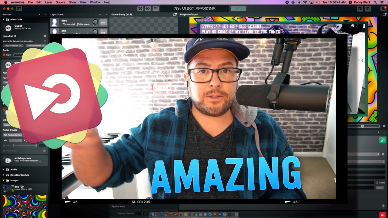 LIVE STREAM SOFTWARE for MAC - MIMOLIVE