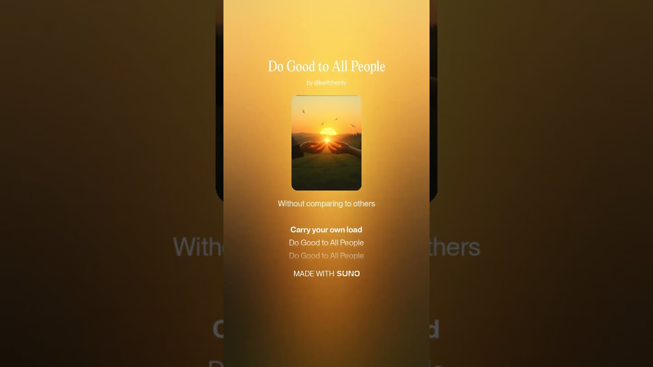 Do Good to All People