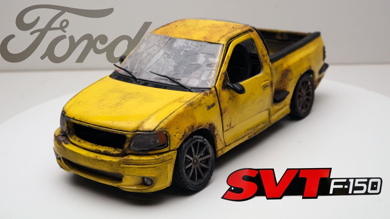 Destroyed Ford F-150 Lightning Rebuilt Like a Movie Car