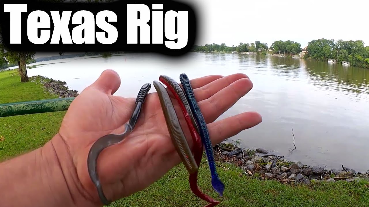 Texas Rig 101 — как ловить окуня на червяка Texas Rig (легко)