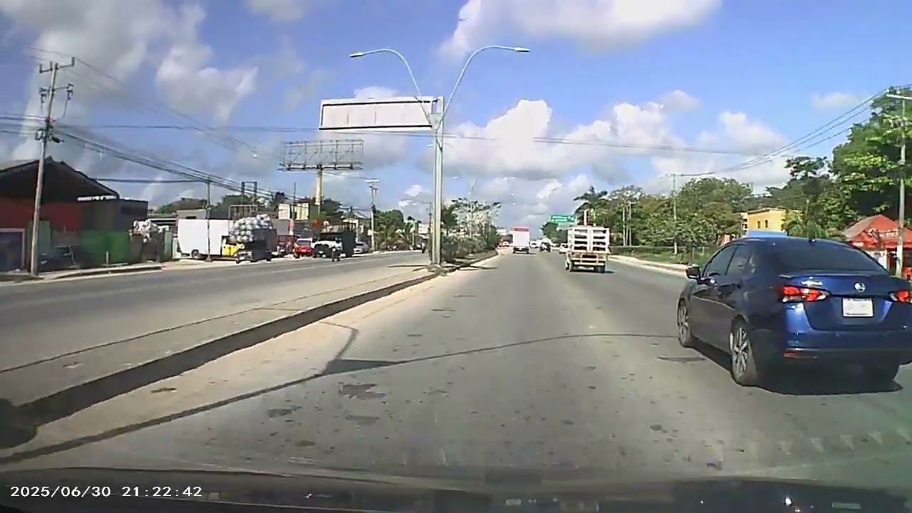 Salgo de Cancún hacia Mérida 