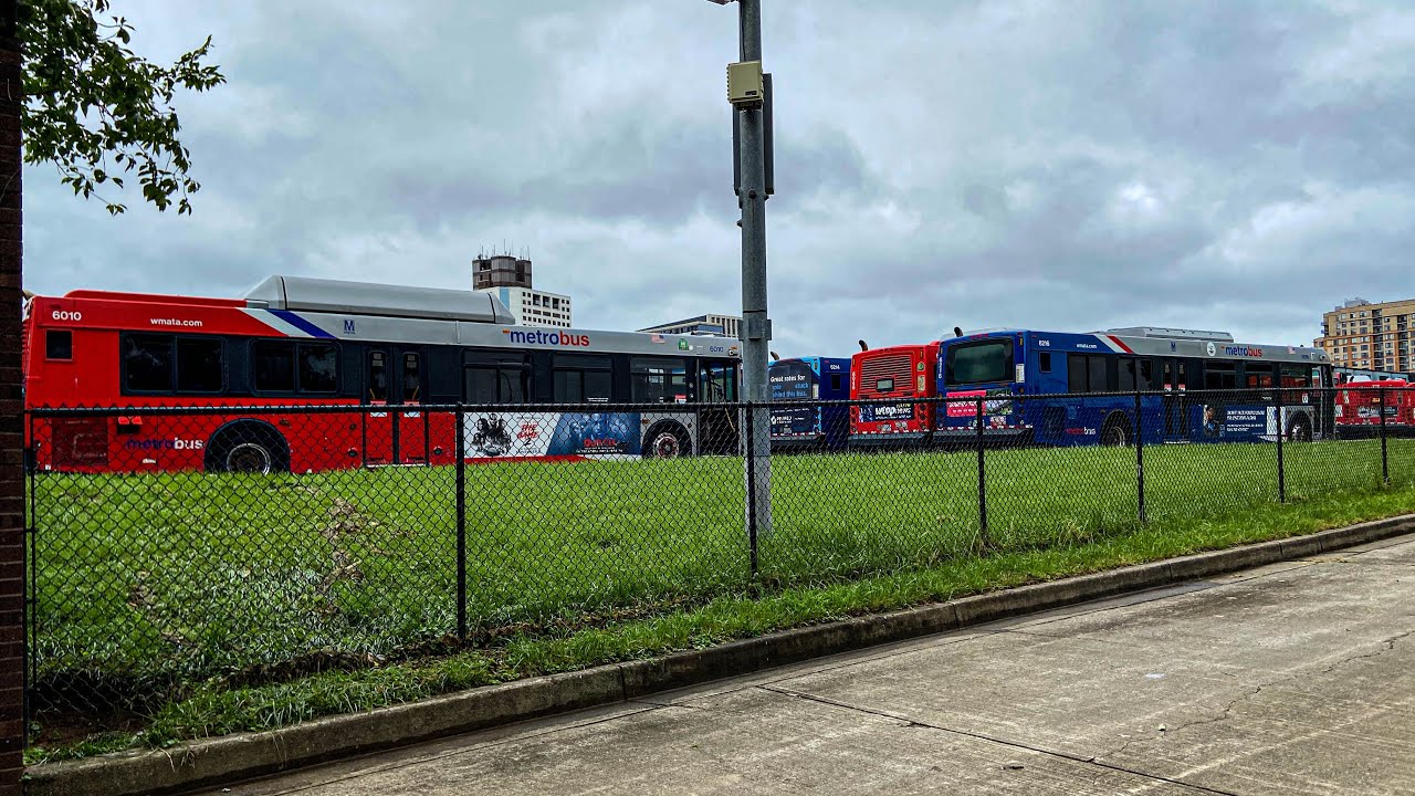 WMATA Ready Reserve Buses at Montgomery Division 5/29/2021