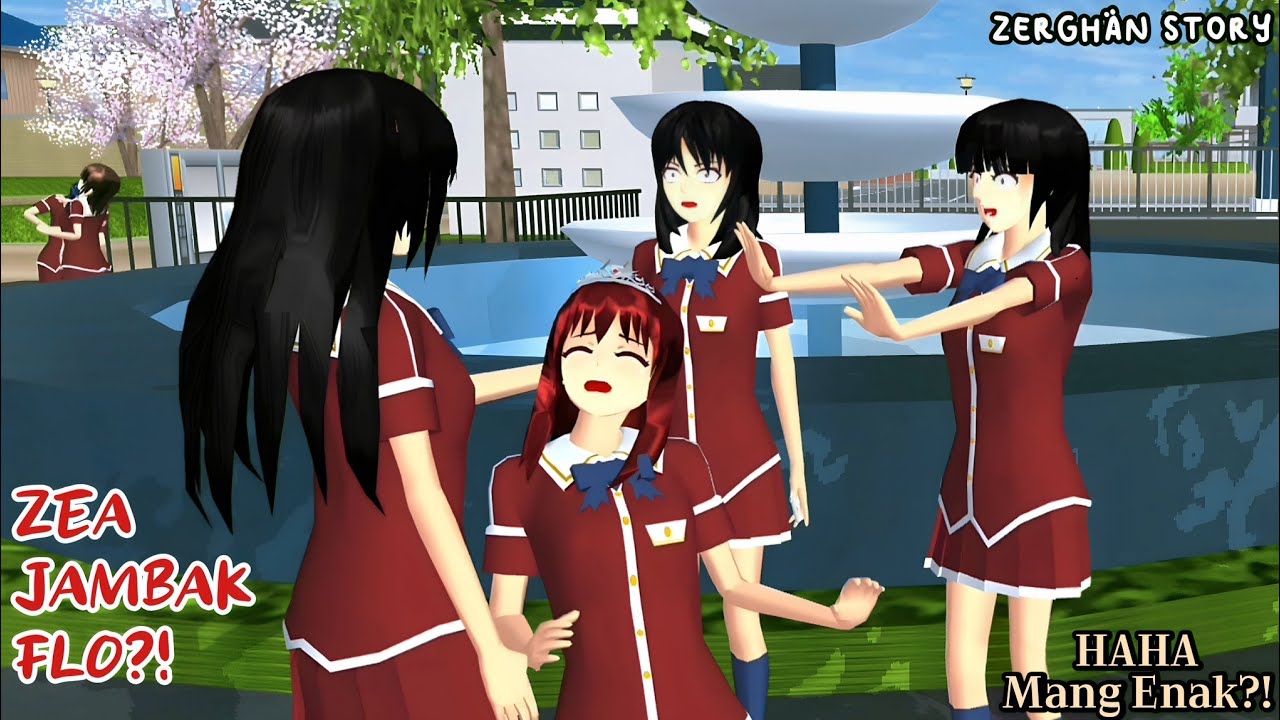 ZERGHAN STORY #5 [KESABARAN ZEA HABIS?!] || SAKURA SCHOOL SIMULATOR DRAMA