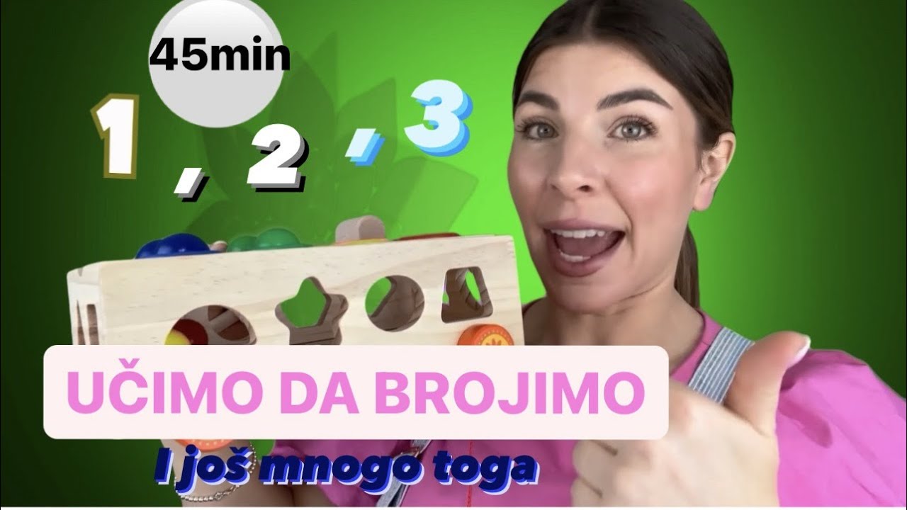Učimo Bebe i Malu Decu sa Ksenijom- Pesme za Decu, Učimo Prve Reči, Zvukove Životinja,Znakovni Jezik