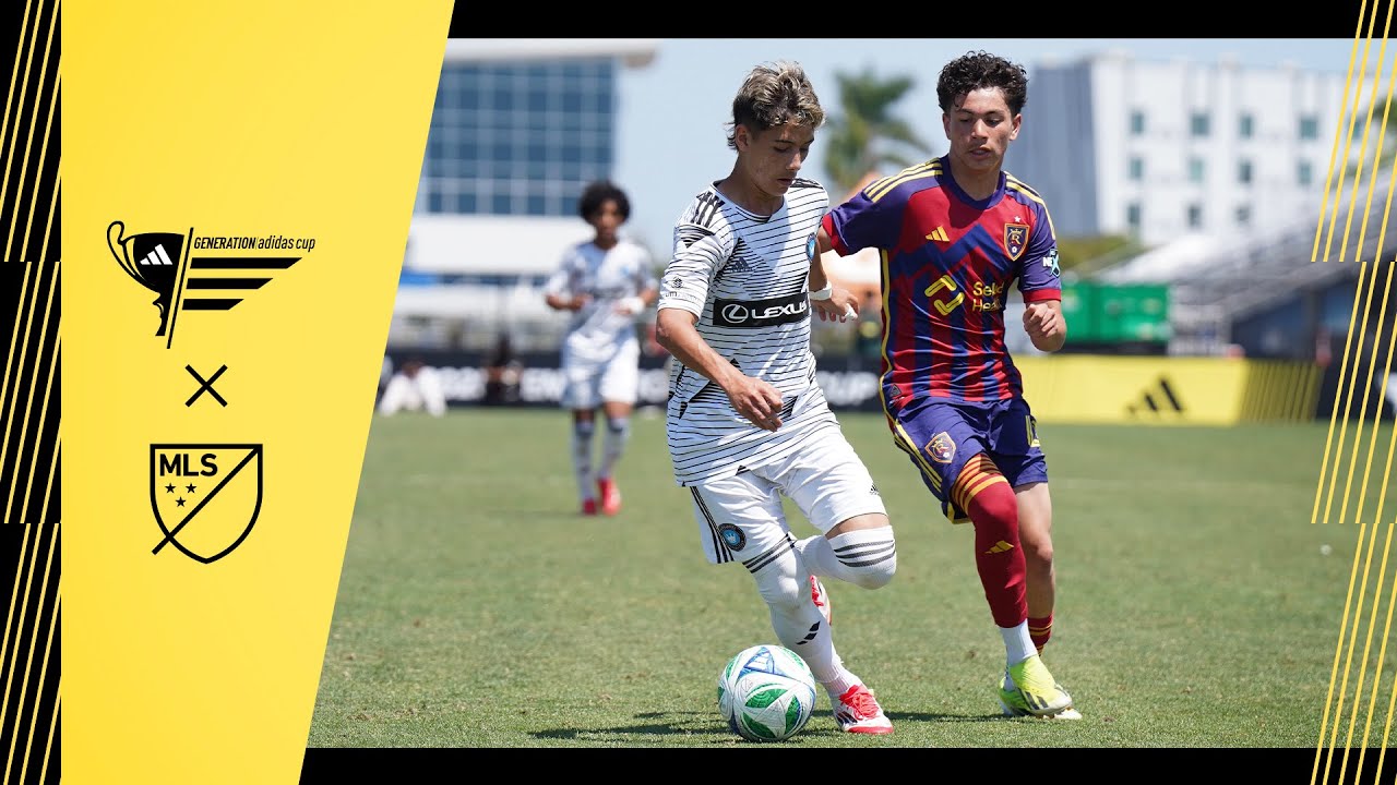 Real Salt Lake vs. Charlotte FC | Generation adidas Cup Highlights &ndash; U16