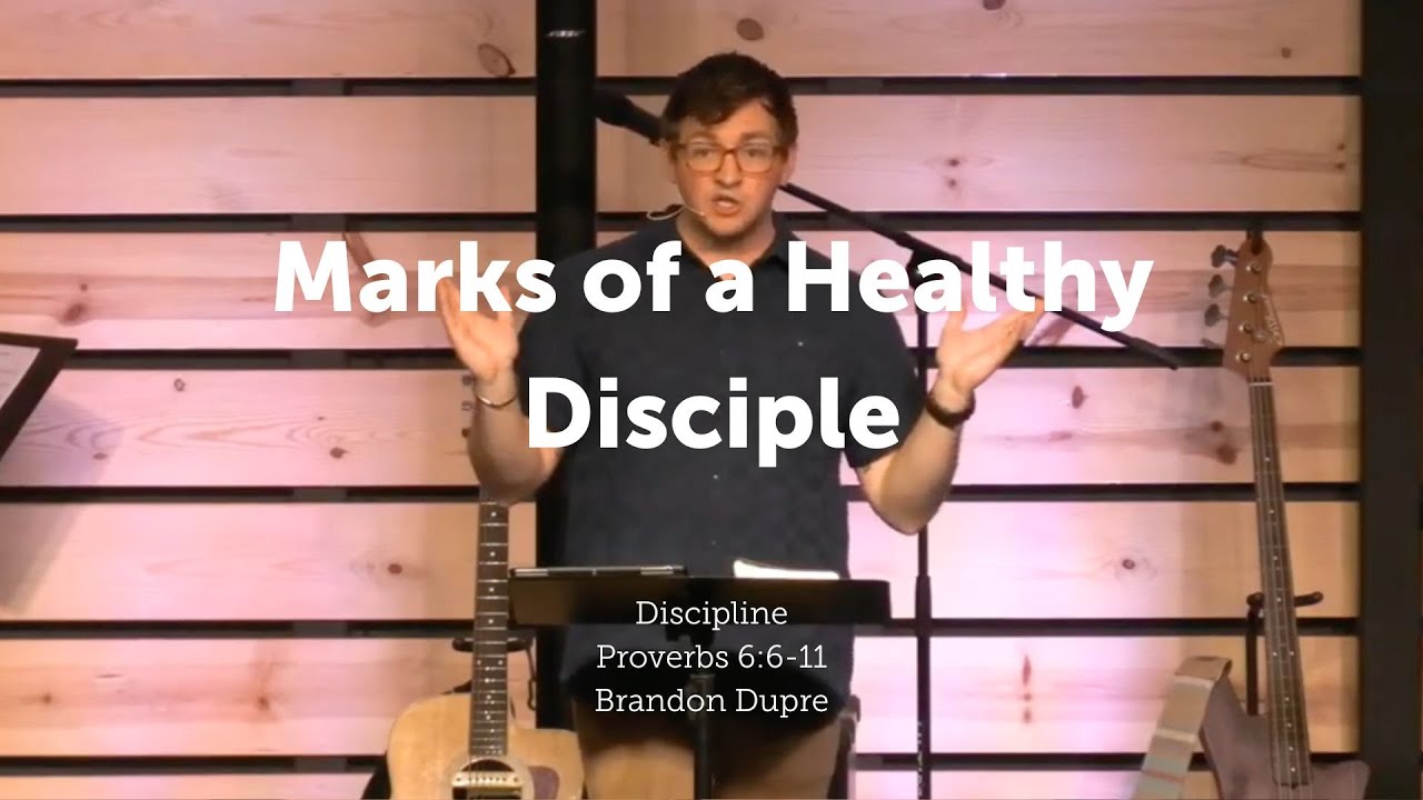 Marks of a Healthy Disciple (Discipline): Proverbs 6:6-11 | Week 3