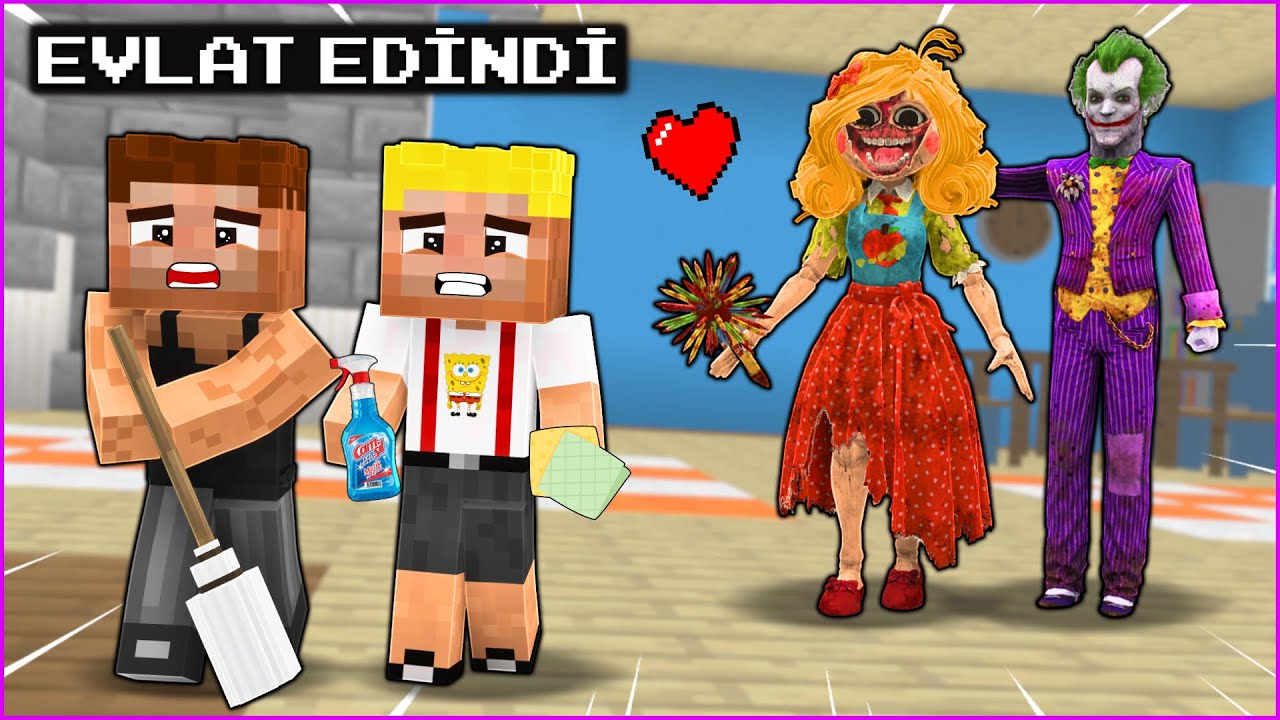 KÖTÜ BAKICI VE SEVGİLİSİ, ALİ VE EFEKAN'I EVLAT EDİNDİ! 😍 -Minecraft