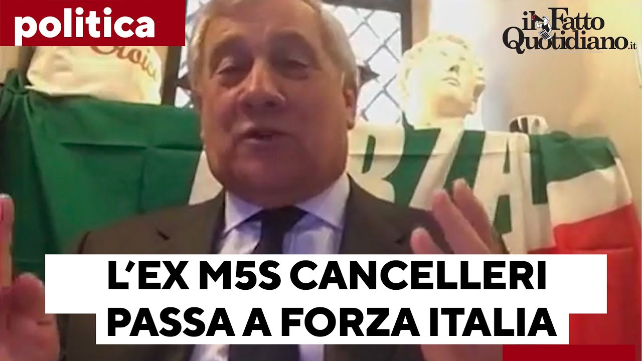 L'ex M5s Cancelleri passa a Forza Italia,  Tajani: 